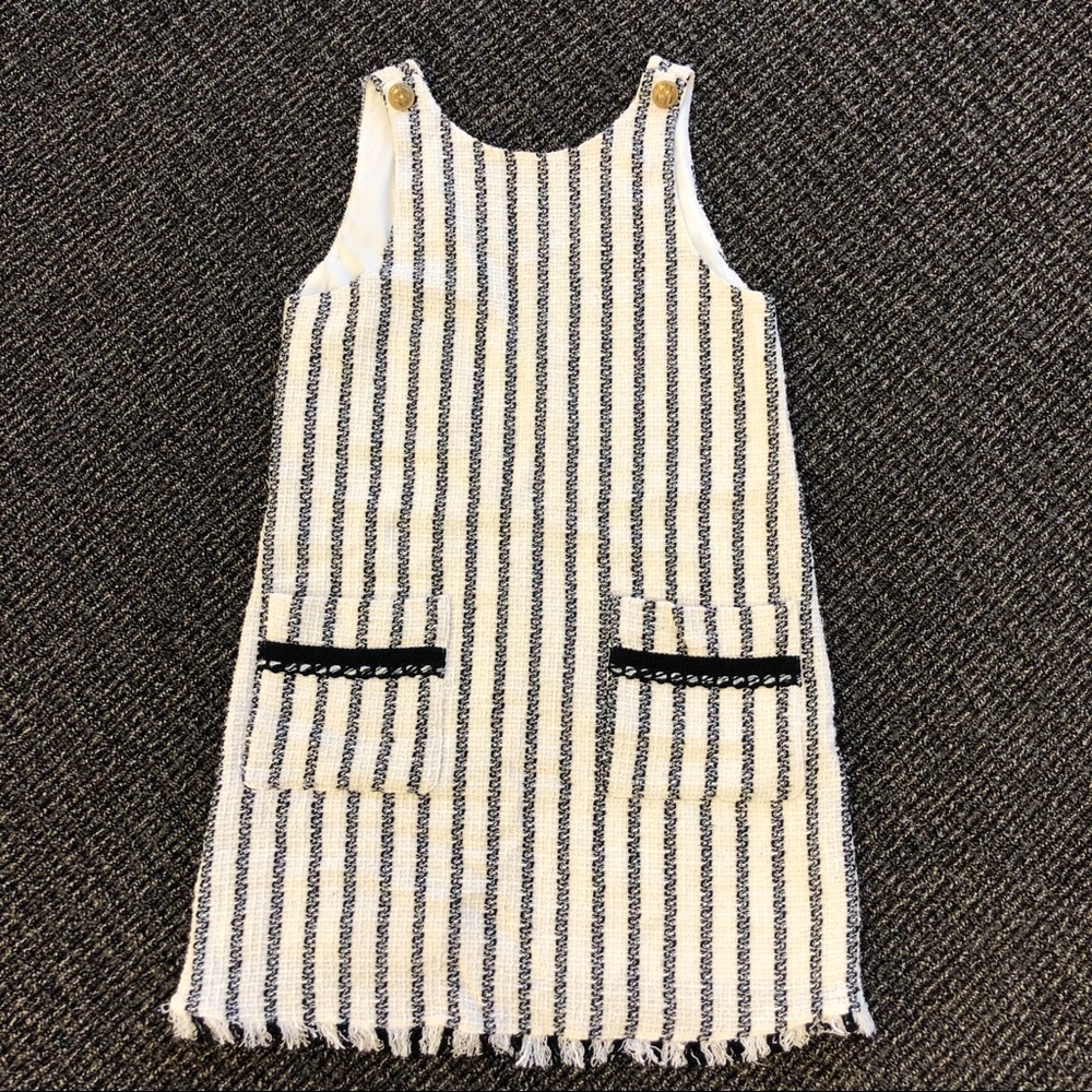 Zara TRF tweed mini dress